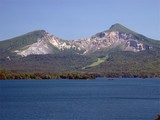 図：山体崩壊壁